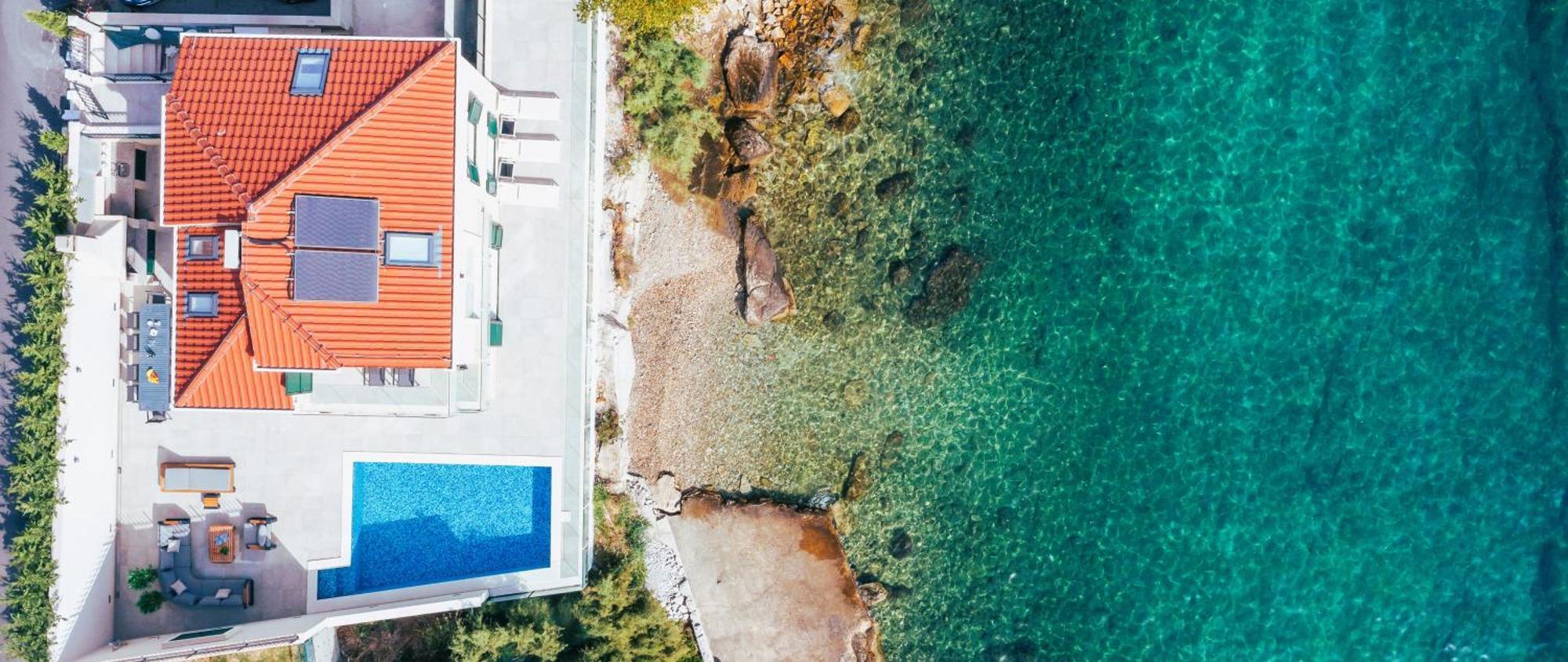 Epetium Beach Villa Split Extérieur photo