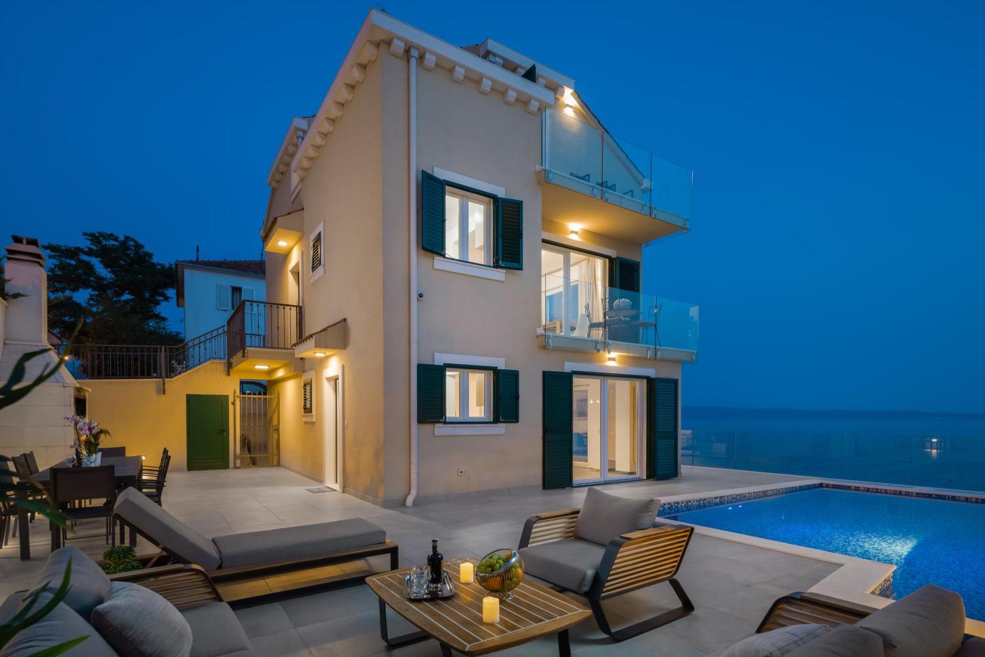 Epetium Beach Villa Split Extérieur photo